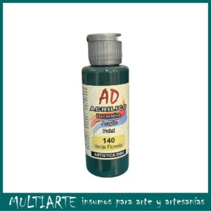 Pintura decorativa Artistica Dibu 140 verde foresta 50ml