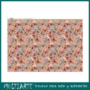 Lámina de seda para decoupage 50x70cms CRAF2E