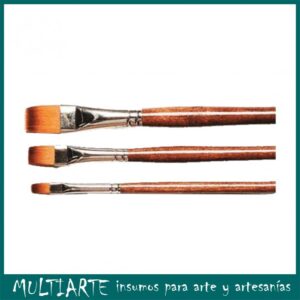 Pincel Artística Dibu chato pelo Toray Nro 602-4
