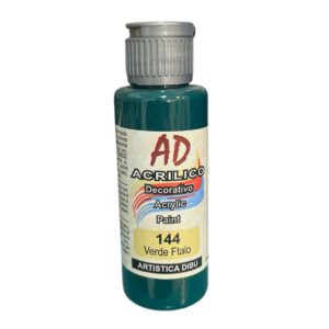 Pintura decorativa Artistica Dibu 144 verde ftalo 60ml
