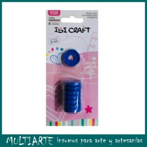 Discos para encuadernación expandible Ibi Craft 24mm Violeta