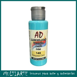 Pintura decorativa Artistica Dibu 148 turquesa claro 50ml