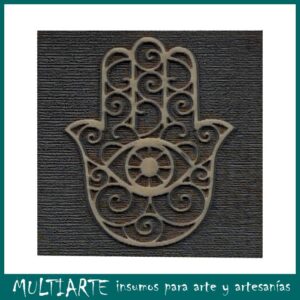 Sello 6x6cms Mano de Fatima 71