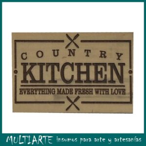 Sello bajo relieve 10x15cms Kitchen 361