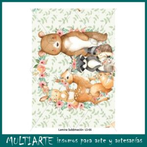 Lámina para sublimacion A4 LS-66 Kraft