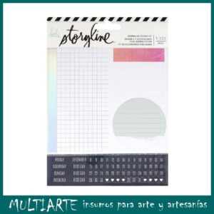 Set de adhesivos para diario Heidi Swapp 314014