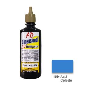 Pintura dimensional AD 40ml 159-azul celeste