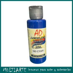Pintura decorativa Artistica Dibu 165 azul cobalto 50ml