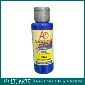 Pintura decorativa Artistica Dibu 164 azul ultramar 50ml