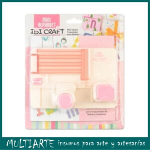 Mini troqueladora Alfabetica Ibi Craft