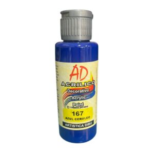 Pintura decorativa Artistica Dibu 167 azul ceruleo 60ml