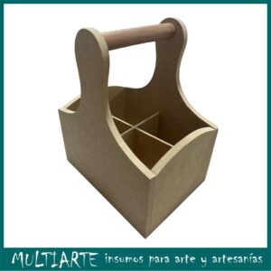 Cubiertera de MDF con barrote