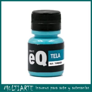 Pintura para Tela EQ artistica 37ml 414 Turquesa