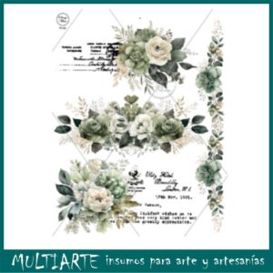 Transfer color - 20x25cms Estampa Felicce 50