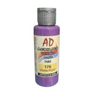 Pintura decorativa Artistica Dibu 176 violeta rojizo 60ml