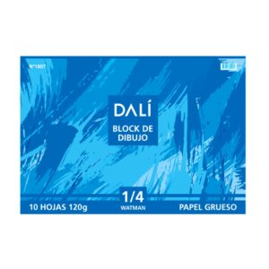 Block de dibujo 1/4 W Grueso 120 grs 10 Hojas