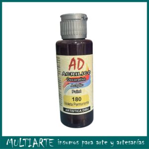 Pintura decorativa Artistica Dibu 180 violeta permanente 60ml