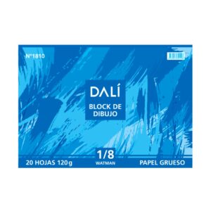 Block de dibujo 1/8 W Grueso 120 grs 20 Hojas