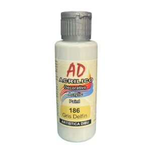 Pintura decorativa Artistica Dibu 186 gris delfín 60ml