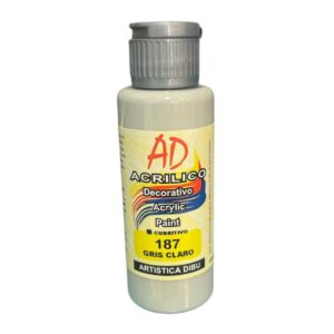 Pintura decorativa Artistica Dibu 187 gris delfín 60ml