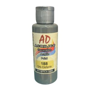Pintura decorativa Artistica Dibu 188 gris elefante 60ml
