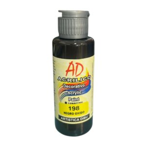 Pintura decorativa Artistica Dibu 198 negro oxido 60ml
