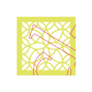 Stencil 15 x 15cms MCL - 2016 Fondo