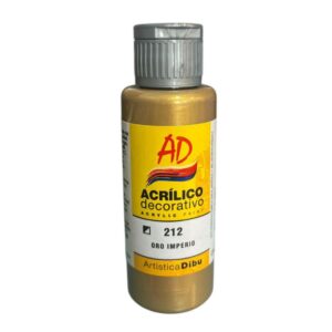 Pintura decorativa Artistica Dibu 212 oro imperio 60ml
