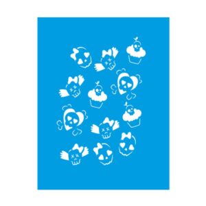 Stencil Litoarte reutilizable 17 x 21 cms STM-213 Calaveras