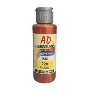 Pintura decorativa Artistica Dibu 220 cobre 60ml