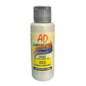 Pintura decorativa Artistica Dibu 222 blanco perlado 60ml