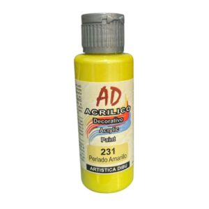 Pintura decorativa Artistica Dibu 231 amarillo perlado 60ml
