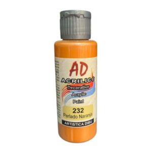 Pintura decorativa Artistica Dibu 232 naranja perlado 60ml