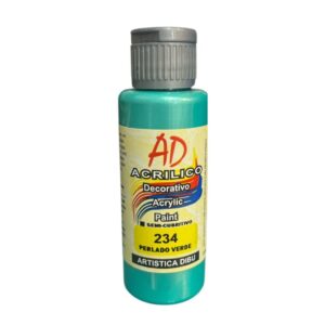 Pintura decorativa Artistica Dibu 234 verde perlado 60ml