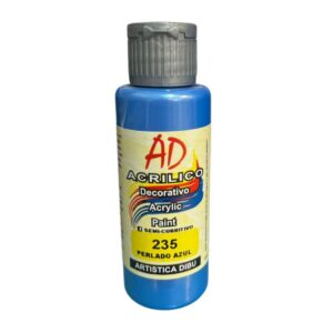 Pintura decorativa Artistica Dibu 235 azul perlado 60ml