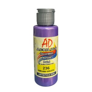 Pintura decorativa Artistica Dibu 236 violeta perlado 60ml