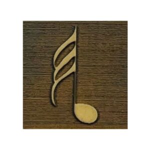 Sello 4x4cms Nota musica 25