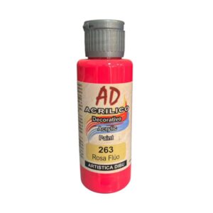Pintura decorativa Artistica Dibu 263 Rosa Fluo 60ml