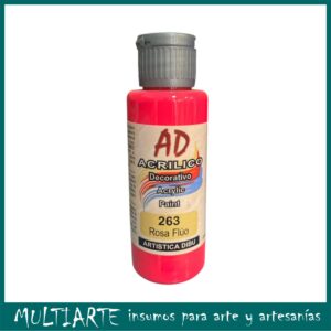 Pintura decorativa Artistica Dibu 263 Rosa Fluo 60ml