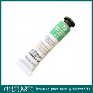 Pintura al óleo GR 1 Nro 072 Verde Veronese 20ml CORFIX