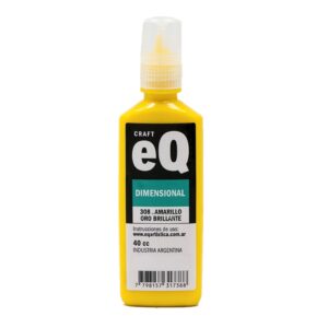 Pintura dimensional EQarte 40ml Amarillo