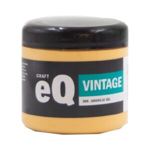 Pintura decorativa Vintage EQarte 200ml 308- Amarillo Sol
