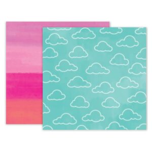 Papel para scrapbook Pink Paislee - Summer Lights 310257