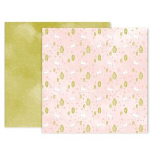 Papel para scrapbook doble faz Pink Paislee - Little Adventurer 310734