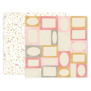 Papel para scrapbook doble faz Pink Paislee - Little Adventurer 310735