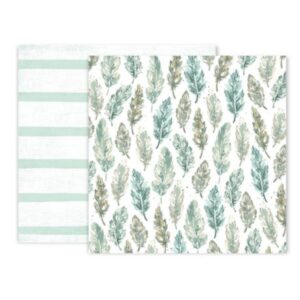 Papel para scrapbook doble faz Pink Paislee - Indigo and Ivy 310806