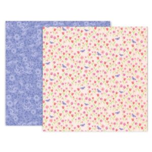 Papel para scrapbook doble faz Pink Paislee - Bloom Street 310947