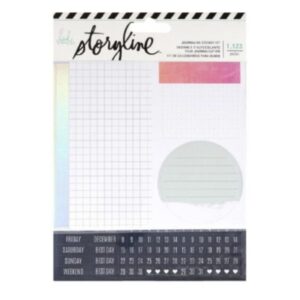 Set de adhesivos para diario Heidi Swapp 314014