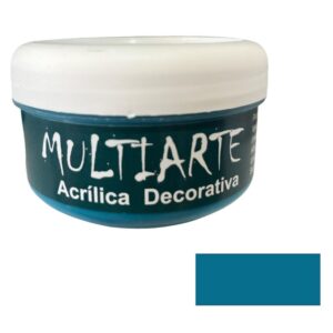 Pintura decorativa MultiArte 200ml Azul Ceruleo