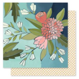 Papel para scrapbook doble faz One Canoe Two 320663